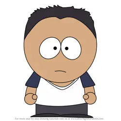 How to Draw David Rodriguez from South Park