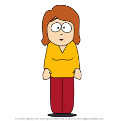 How to Draw Elise Garrett from South Park