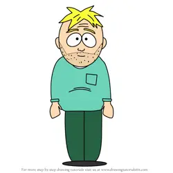 How to Draw Future Butters from South Park