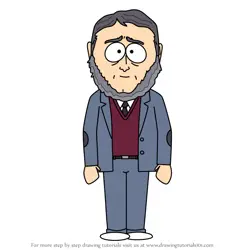 How to Draw Geoff Hamill from South Park