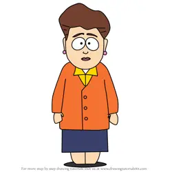 How to Draw Harriet Biggle from South Park