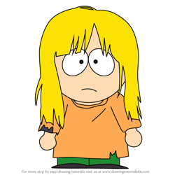 How to Draw Jessica Pinkerton from South Park