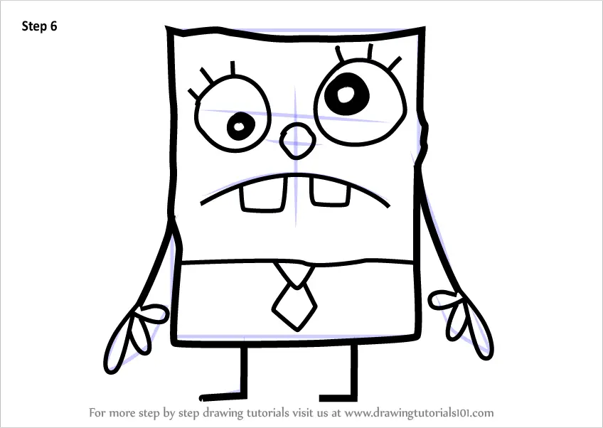 Learn How to Draw DoodleBob from SpongeBob SquarePants ...