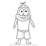 How to Draw Monroe Timmy from SpongeBob SquarePants