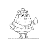 How to Draw Mrs. Puff from SpongeBob SquarePants