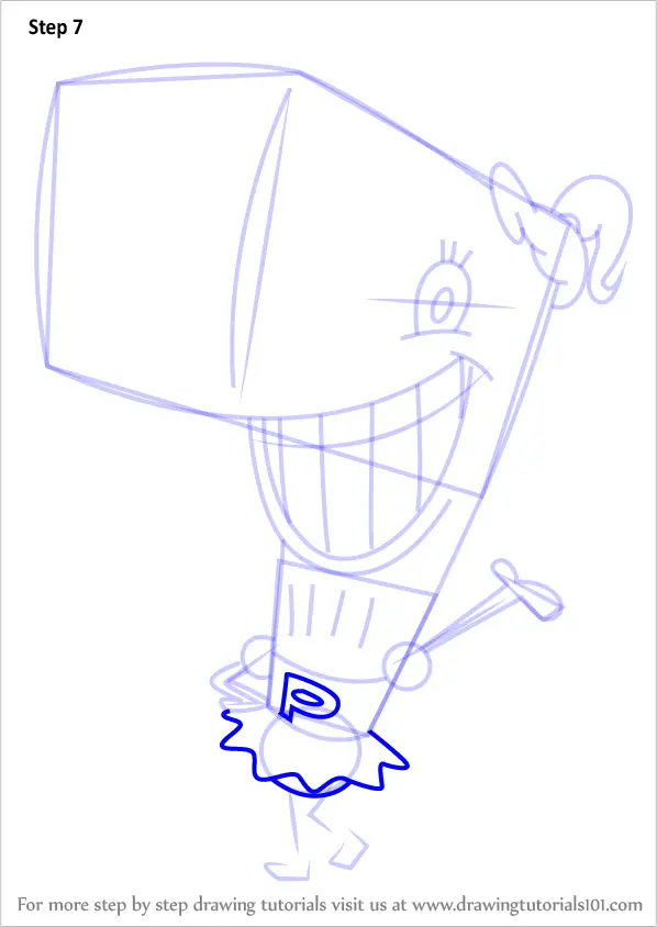 How to Draw Pearl Krabs from SpongeBob SquarePants (SpongeBob