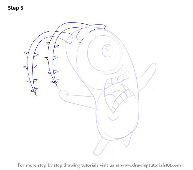 Learn How to Draw Plankton from SpongeBob SquarePants (SpongeBob