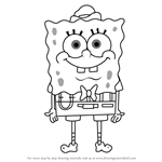 How to Draw SpongeBuck SquarePants from SpongeBob SquarePants