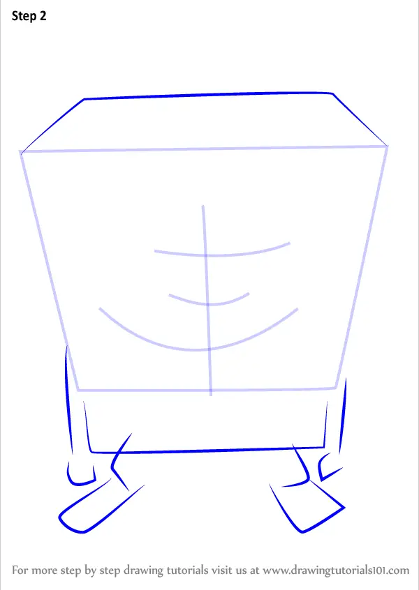 How to Draw SpongeGar from SpongeBob SquarePants (SpongeBob SquarePants ...