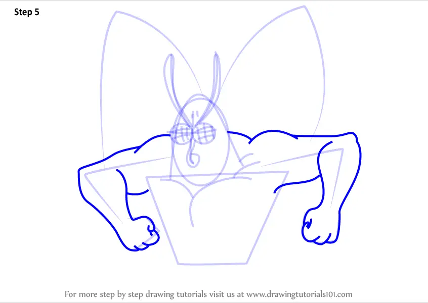 How to Draw The Moth from SpongeBob SquarePants (SpongeBob SquarePants ...