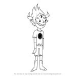 How to Draw Tom from Star vs. the Forces of Evil