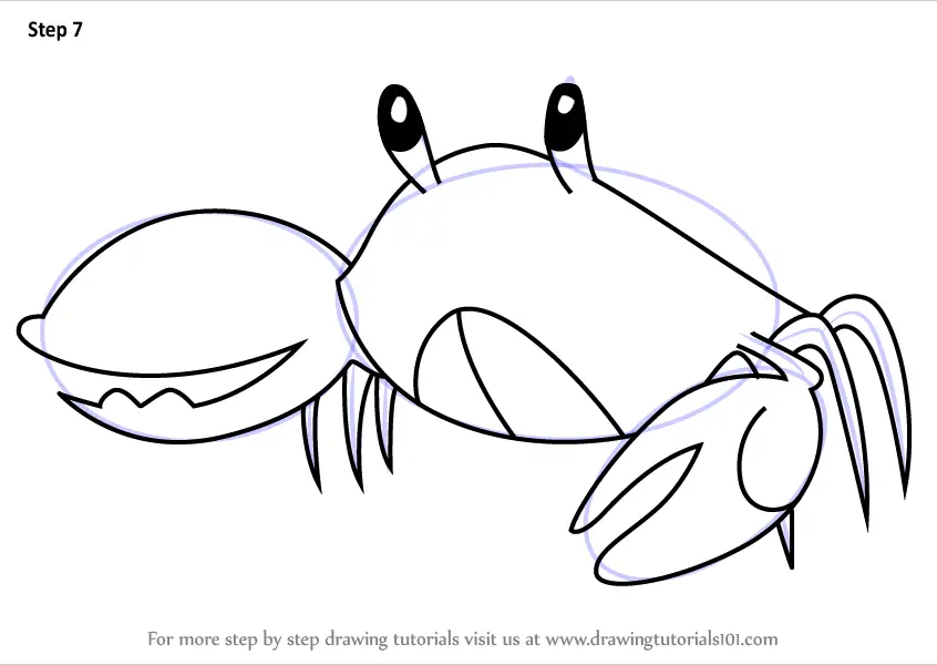 How to Draw Blue Crab from Steven Universe (Steven Universe) Step by ...