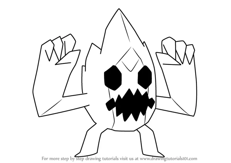Monster Drawing - How To Draw A Monster Step By Step