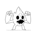 How to Draw Ice Monster from Steven Universe