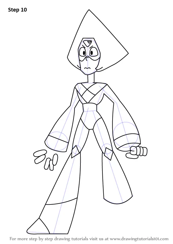 Learn How to Draw Peridot from Steven Universe (Steven Universe ...