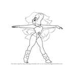 How to Draw Rainbow Quartz from Steven Universe