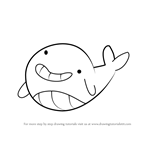 How to Draw Tiny Floating Whale from Steven Universe