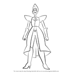 How to Draw Yellow Diamond Full Body from Steven Universe