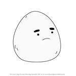 How to Draw Egg from Summer Camp Island