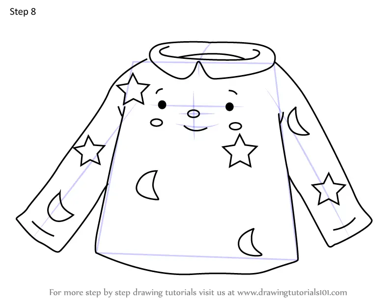 How To Draw Pajamas From Summer Camp Island (summer Camp Island) Step 