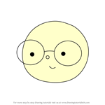 How to Draw Sun from Summer Camp Island