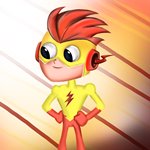 How to Draw Kid Flash from Teen Titans Go