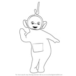 How to Draw Laa-Laa from Teletubbies