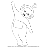 How to Draw Po from Teletubbies