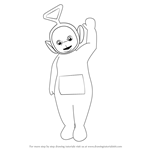 How to Draw Tinky Winky from Teletubbies