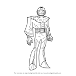 How to Draw Kang the Conqueror from The Avengers - Earth's Mightiest Heroes!