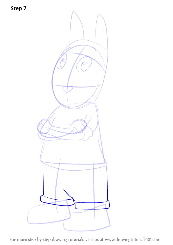 How to Draw Austin from The Backyardigans (The Backyardigans) Step by