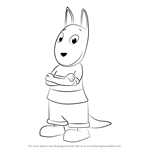 How to Draw Austin from The Backyardigans