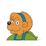 How to Draw Elizabeth Bruin from The Berenstain Bears