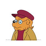 How to Draw Ferdinand Factual from The Berenstain Bears