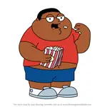 How to Draw Cleveland Brown Jr. from The Cleveland Show