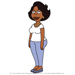 How to Draw Donna Tubbs-Brown from The Cleveland Show