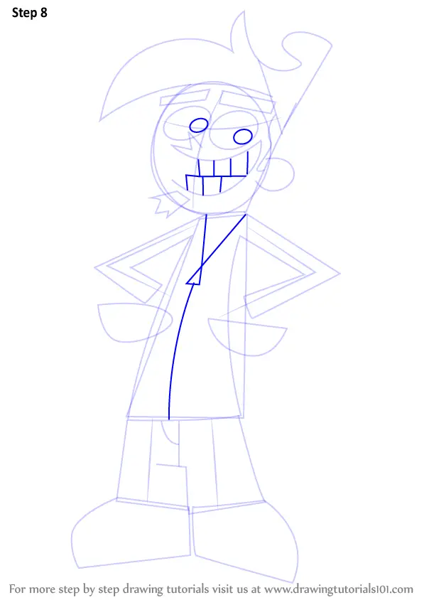 How to Draw Chip Skylark from The Fairly OddParents (The Fairly ...