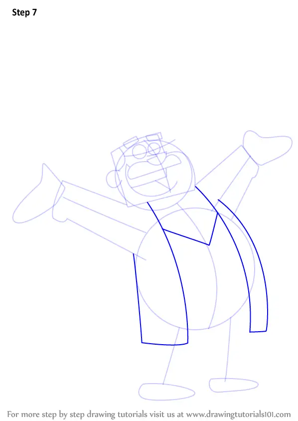 Download Step by Step How to Draw Doug Dimmadome from The Fairly OddParents : DrawingTutorials101.com