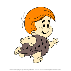 How to Draw Buddy Boulder from The Flintstones