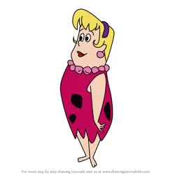 How to Draw Mabel Rockendorf from The Flintstones