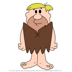 How to Draw Barney Rubble from The Grim Adventures of Billy & Mandy