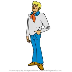 How to Draw Fred Jones from The Grim Adventures of Billy & Mandy