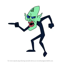 How to Draw Lord Moldy Butt from The Grim Adventures of Billy & Mandy