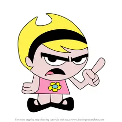 How to Draw Mandy from The Grim Adventures of Billy & Mandy