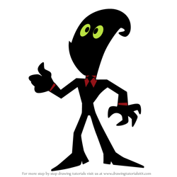 How to Draw Nergal from The Grim Adventures of Billy & Mandy