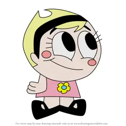 How to Draw Shadow Mandy from The Grim Adventures of Billy & Mandy