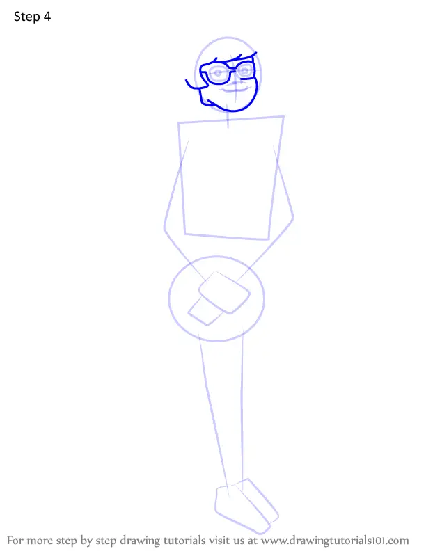 How To Draw Velma Dinkley From The Grim Adventures Of Billy Mandy