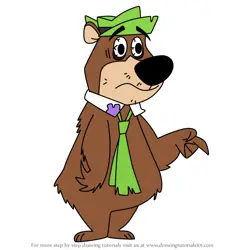 How to Draw Yogi Bear from The Grim Adventures of Billy & Mandy