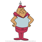 How to Draw Coach Lasky from The Jetsons