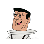 How to Draw Dr. Radius from The Jetsons